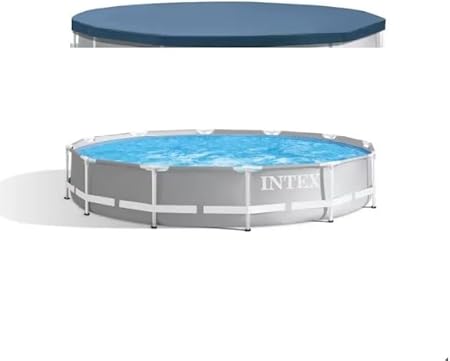 INTEX インテックス 3.66m x 76cm プリズムフレームプレミアムプールセット カバー付 26710NP