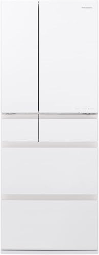 パナソニック 冷蔵庫 幅65cm 475L NR-F489HPX-W アルベロオフホワイト ナノイーX AIエコナビ