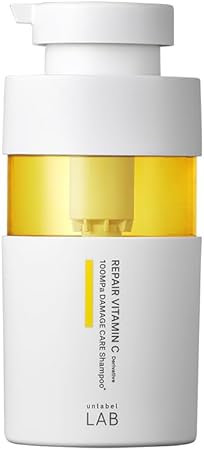 アンレーベル unlabel ラボ V リペア シャンプー 400mL ヘアケア ビタミンC誘導体 美容液 シャンプー 集中ケア ツヤ髪 ダメージ補修 保湿 キューティクル保護