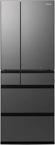 パナソニック 冷蔵庫 幅68.5cm 600L NR-F609WPX-H ミスティスチールグレー ナノイーX AIエコナビ