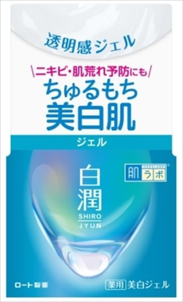 肌ラボ 白潤 薬用美白ジェル 100g ロート製薬 美白 弱酸性トラネキサム酸 無香料 無着色 アルコールフリー パラベンフリー 透明感 うるおい 乾燥対策 (1本)