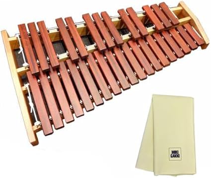 【オリジナル楽器クロスセット】 KOROGI ECO32 コオロギ 底板なし 卓上木琴/シロフォン アフリカンパドウク マレット1組付き こおろぎ