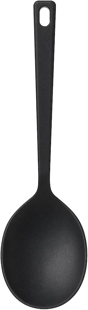 無印良品 シリコーン調理スプーン 長さ約26cm 82932461, 黒