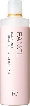 ファンケル (FANCL) ボディミルク ブライトニング & エイジングケア 1本 (150g) <医薬部外品> 無香料 無添加 (保湿/美白/乾燥肌) ボディクリーム