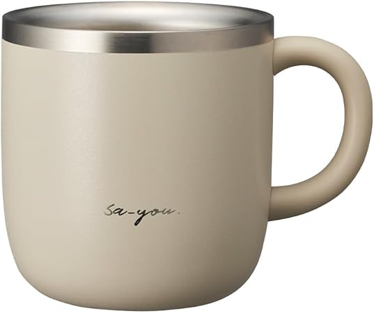 【白湯専用マグカップ】 ドウシシャ マグカップ白湯専科マグカップ 320ml ピンクベージュ ON℃ZONE(オンドゾーン)