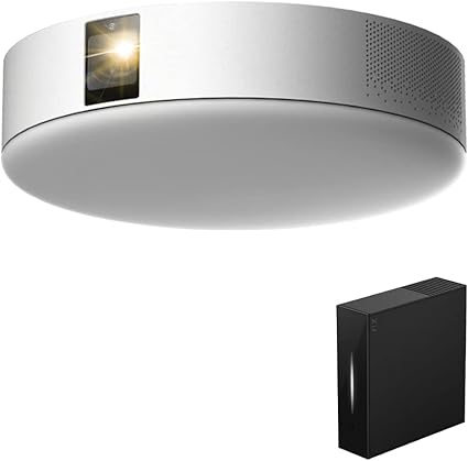 Aladdin X2 Plus 推奨テレビチューナーセット アラジン エックス 2 プラス プロジェクター 900 ANSIルーメン 短焦点 LEDシーリングライト スピーカー フルHD 天井照明 ホームシアター 映画 テレビ 地上波 スマホ XIT-AIR120CW Harman Kardon ドルビーオーディオプラス