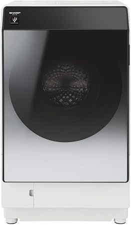 シャープ ドラム式 洗濯乾燥機 洗濯11kg 乾燥6kg 幅59.6cm ヒートポンプ乾燥 乾燥フィルター自動掃除 ES-G11B-SL 左開き シルバー