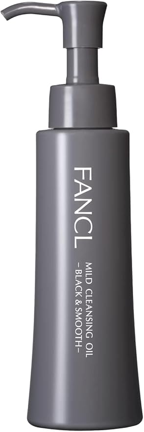 ファンケル (FANCL) マイルド クレンジング オイル <ブラック&スムース> 120mL×1本 (約60回分) 無添加 (毛穴ケア/黒ずみ) まつエクOK