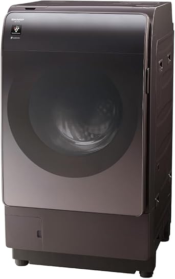 シャープ ドラム式 洗濯乾燥機 洗濯11kg 乾燥6kg 幅59.6cm ハイブリッド乾燥 洗剤自動投入 乾燥フィルター自動掃除 ES-X11B-TL 左開き リッチブラウン