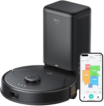 Anker Eufy Clean (ユーフィクリーン) X8 Pro with Self-Empty Station (ロボット掃除機) カーペット