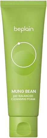 Beplain Green Bean Weak Acid Facial Cleansing Foam 2.7 fl oz (80 ml)