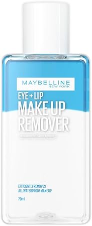 MAYBELLINE(メイベリン) メイベリン ニューヨーク アイ + リップ メイクアップリムーバー 70ml クレンジングウォーター メイク落とし 化粧落とし 拭き取り