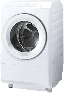 【セット品・5年延長保証付!】ZABOON ドラム式洗濯乾燥機 幅60㎝ 洗濯12kg 乾燥7kg 抗菌ウルトラファインバブル洗浄W ヒートポンプ除湿乾燥 Ag+抗菌水 洗剤自動投入 温水洗浄 TW-127XM5R(W) 右開き(蝶番が右) 1台・ボタン電池 LR41H(ジェネリック)