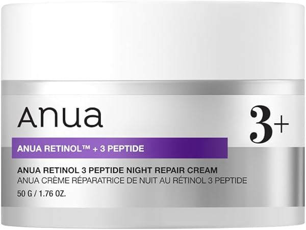 ANUA(アヌア)レチノール 3ペプチドナイトリペアクリーム 50g 毛穴 水分保湿 レチノールクリーム retinol cream スキンケア 韓国コスメ 【公式・正規品】