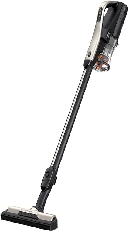 日立 掃除機 ラクかるスティック コードレス スティッククリーナー PV-BL3K N ライトゴールド 日本製 強力パワー 軽量 自走式