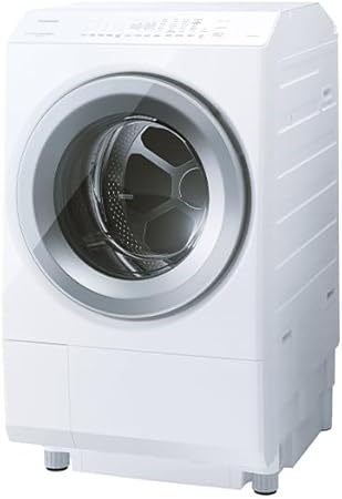 東 芝 ドラム式洗濯乾燥機 幅60㎝ 洗濯12kg 乾燥7kg 左開き TW-127XH4L-W グランホワイト 大風量乾燥 Ag+抗菌水 洗剤自動投入 温水洗浄 (左開き)