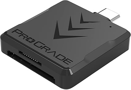 ProGrade Digital 【SD/microSD UHS-II】 ダブルスロットカードリーダー (PGM0.5) 本体端子USB-C プログレードデジタル 正規輸入品 【Amazon.co.jp限定】