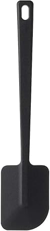無印良品 シリコーンスパチュラ 約長さ26cm 82932447, 黒
