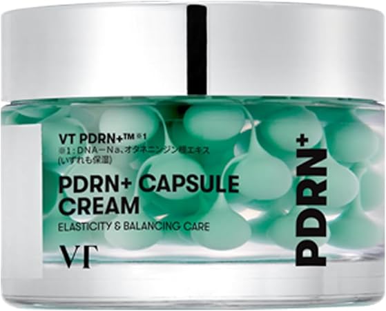 VTCOSMETICS Lead S PDRN+ Capsule Cream, 100% Moisture Cream, Concentrated Moisturizing, Firm, Glossy Skin, Transparency