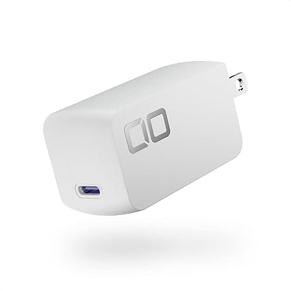 CIO NovaPort SOLOⅡ 65W USB-C急速充電器【世界最小級/NovaSafety2.0搭載・動作時 最大55W】単ポート PD対応 ACアダプター ノートPC/iPhone/Android/MacBook/iPad向け (ホワイト)