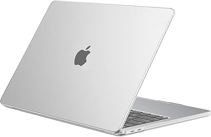 【2025 M1 MacBook Air 13インチケース マット質感】傷防止、薄くて2018 2019 2020 発売対応 機種A2337 A2179 A1932マット触り心地 薄型 轻量 PCカバー EooCoo - クリアマット