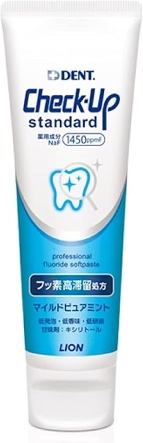 ライオン歯科材 ペースト チェックアップ スタンダード 1450F 135g マイルドピュアミント