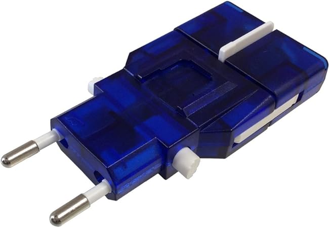 カシムラ 海外用 変換プラグ 世界対応 サスケ ブルー 電源プラグ B / C / BF / B3 / O / SE / O2 NTI-13