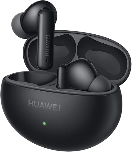HUAWEI FreeBuds 6i ワイヤレスイヤホン Bluetooth ノイズキャンセリング カナル型 ANC 快適な装着感 LDAC対応 マルチポイント 通話ノイズリダクション 軽量約5.4g(本体) 約35時間再生 急速充電 IP54防塵防滴 iOS/Android対応 ブラック