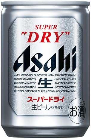 アサヒ スーパードライ 135ml 缶 24本×4ケース (96本)
