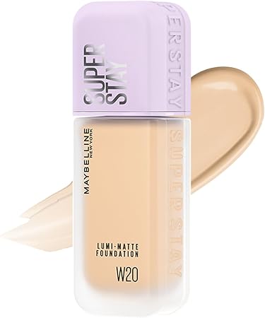 メイベリン MAYBELLINE SPステイ ルミマット リキッド ファンデーション W20