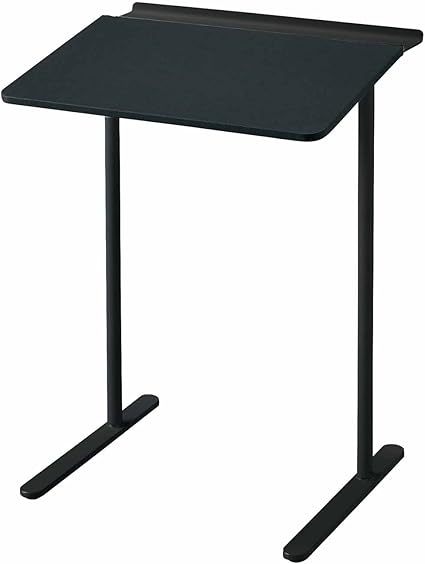 【メーカー配送・設置・組立】 コクヨ テーブル ペルソ LT-450TLE6AVAE6 パーソナルテーブル チルトタイプ 天板:レザー ブラック/脚:ブラック