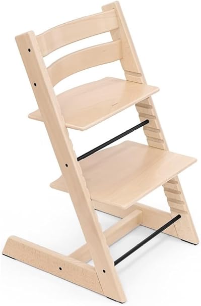 Stokke(ストッケ) トリップトラップ ベビーチェア ハイチェア ナチュラル【親子三代で使える頑丈さ】本体 北欧デザイン Tripp Trapp 食卓 赤ちゃん 子ども 椅子 学習椅子 調節可能 木製 安定感 快適性 丈夫な構造 ノルウェー おしゃれ 高級 インテリア カラーバリエーション