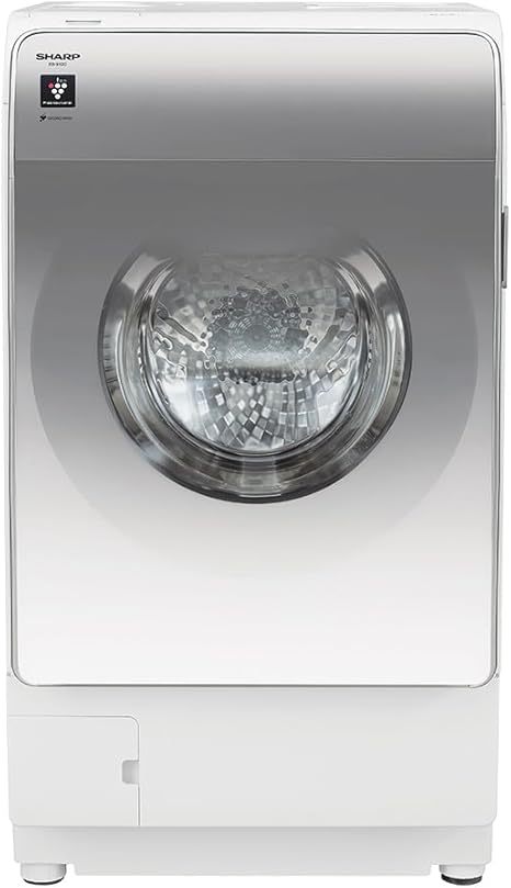 シャープ ドラム式 洗濯乾燥機 洗濯12kg 乾燥6kg 幅59.6cm ハイブリッド乾燥NEXT 洗剤自動投入 乾燥フィルター自動掃除 ES-X12C-SL 左開き クリスタルシルバー