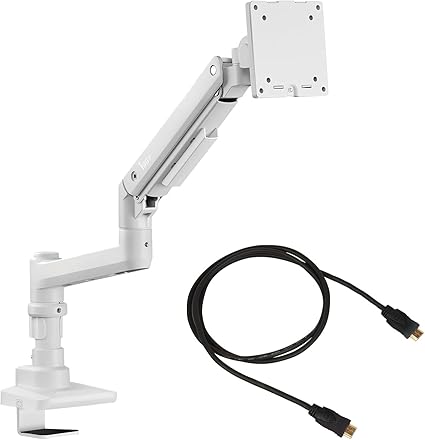 17~49型 耐荷重2~20kg iggy(イギー)快適ワークのモニターアーム LS112 ホワイト