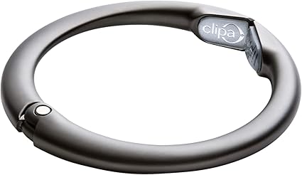 Clipa クリッパ クリッパ つやなしブラックシルバー 黒