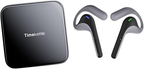Timekettle W4 Pro Earphone Translator, AI Translator, Video Translator, Supports Music and Calls, Two-Way Simultaneous Interpretation, Offline Compatible, High Precision, Directional Noise Reduction,