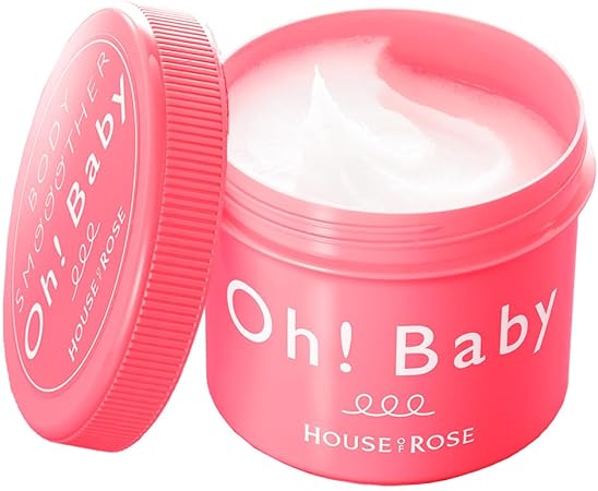 ハウスオブローゼ ボディスムーザー N (無香料) ボディスクラブ Oh!Baby 温泉水成分配合 角質ケア 大容量 570g