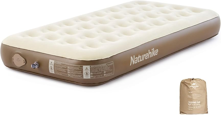 Naturehike 公式 エアーベッド 電動ポンプ内蔵 電動ベッド キャンプ 1/2/3人用 来客用 25cm 極厚 簡易 厚手 お昼寝 防災 寝具 スピード膨張 耐久 安定 高反発 快適な寝心地