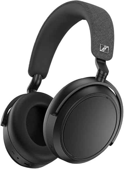 ゼンハイザー(Sennheiser) ワイヤレスヘッドホン bluetooth MOMENTUM 4 Wireless ブラック 高性能ドライバー ノイズキャンセリング 60時間再生 タッチパネル 低遅延 aptX Adaptive マルチポイント 【国内正規品】