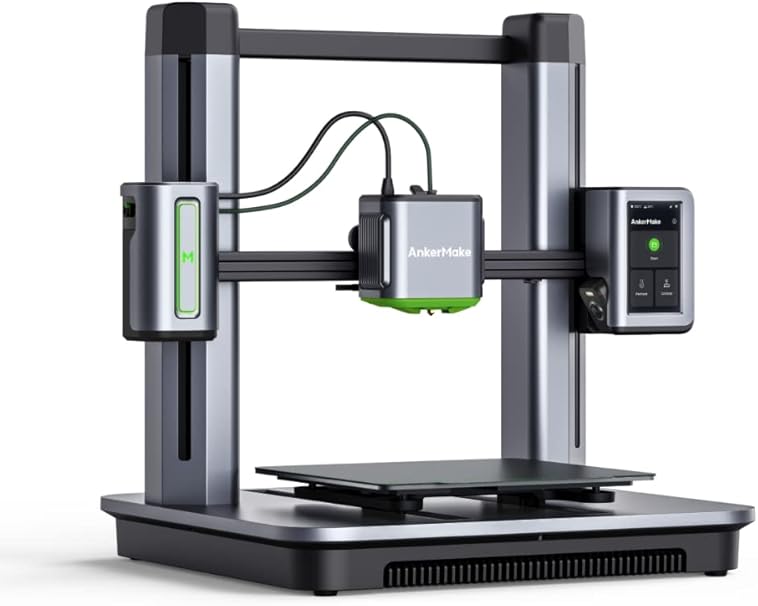 AnkerMake M5 3Dプリンター 高速プリント 最大移動速度500mm/s 高精度 オートレベリング AIカメラ タッチスクリーン 簡単設置 DIY