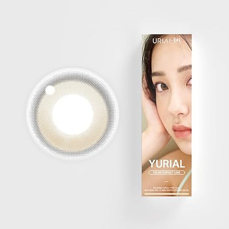 カラコン YURIAL ウォーターブラウン ユリアル【1箱10枚入り】度あり 度なし ワンデー 1day コンタクトレンズ(ウォーターブラウン/-2.75)