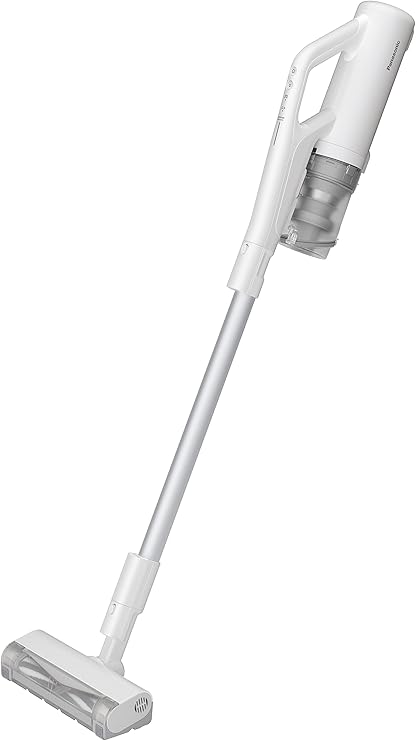 パナソニック 掃除機 コードレス 軽量 スティック サイクロン からまないブラシ 抗菌 クリーンセンサー搭載 ホワイト MC-SB85K-W