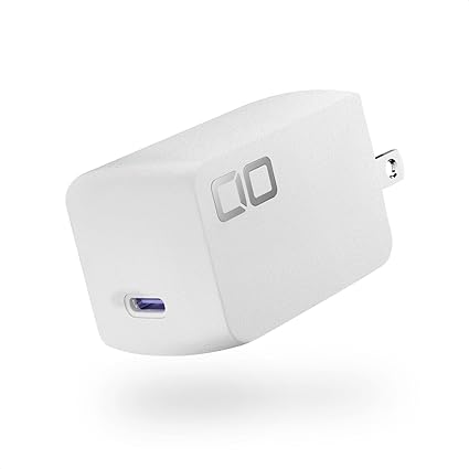 CIO NovaPort SOLO II 100W USB-C ×1 PD 高出力 急速 充電器 type-C 【世界最小級 CIO独自技術 NovaSafety2.0搭載・動作時 最大65W】ノートパソコン MacBook Pro 急速充電器 iPhone 15 16 Android (ホワイト)