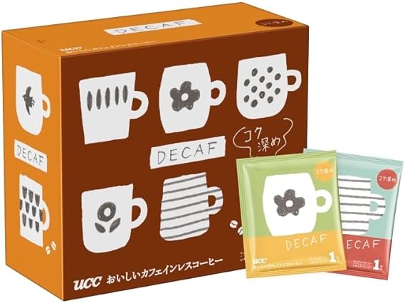 お・い・し・いカフェインレス UCC コーヒー ドリップコーヒー コク深め 50杯【デカフェ】【ノンカフェイン】