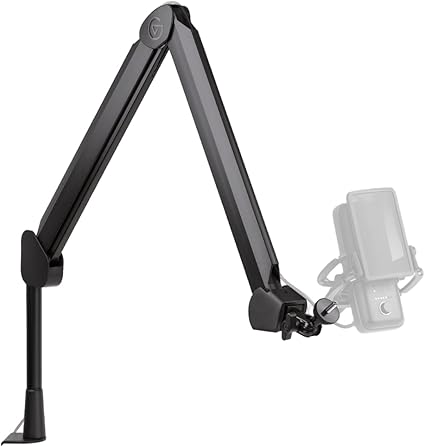Elgato Wave Mic Arm サスペンションブームアーム 配信/ゲーミング/レコーディング向け クランプ固定式で好きな角度へ調節可能 モニター上部への設置に適用 プラスチック