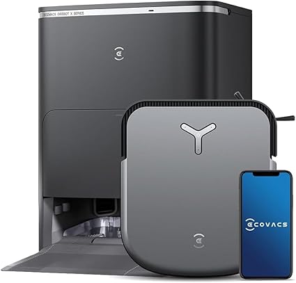 ECOVACS エコバックス ロボット掃除機 自動掃除機 DEEBOT X2 OMNI DEX86 ブラック×シルバー