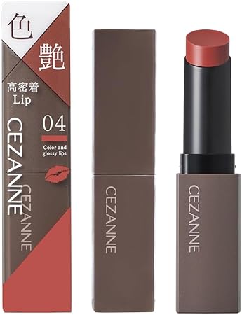 セザンヌ リップカラーシールド 04 メロウピンク 3.7g ジェル膜リップ 美発色 落ちにくい