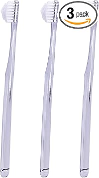 奇跡の歯ブラシ クリアブラック なぞるだけで汚れがおちる 【正規品】【公式】 3個 (x 1)