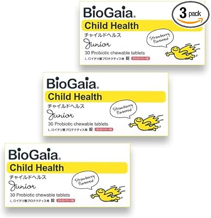 【3個セット】バイオガイア チャイルドヘルス ジュニア 30錠