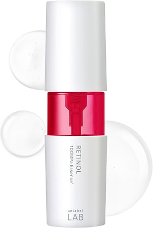アンレーベル unlabel ラボ R エッセンス レチノール 50mL 基礎化粧品 日本製 ハリ肌 超高圧 浸透型 美容液 乾燥 小じわ うるおい エイジングケア 無添加 集中美容液